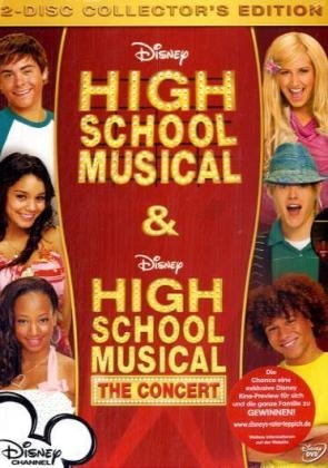High School Musical. High School Musical, The Concert, 2 DVDs, mehrsprachige Version