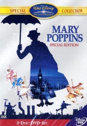 Mary Poppins, 2 DVD, dtsch. u. engl. Version