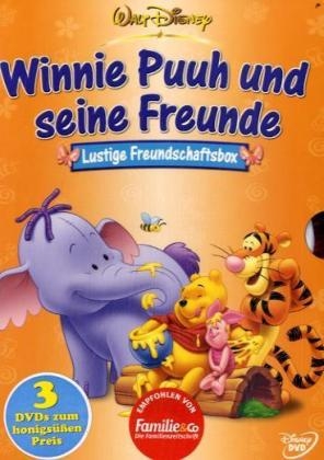 Winnie Puuh und seine Freunde, Lustige Freundschaftsbox, 3 DVDs, mehrsprach. Version