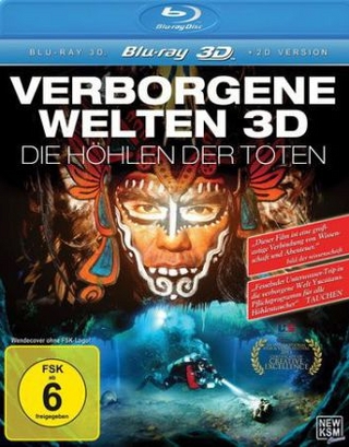 Verborgene Welten 3D - Die Höhlen der Toten, 1 Blu-ray