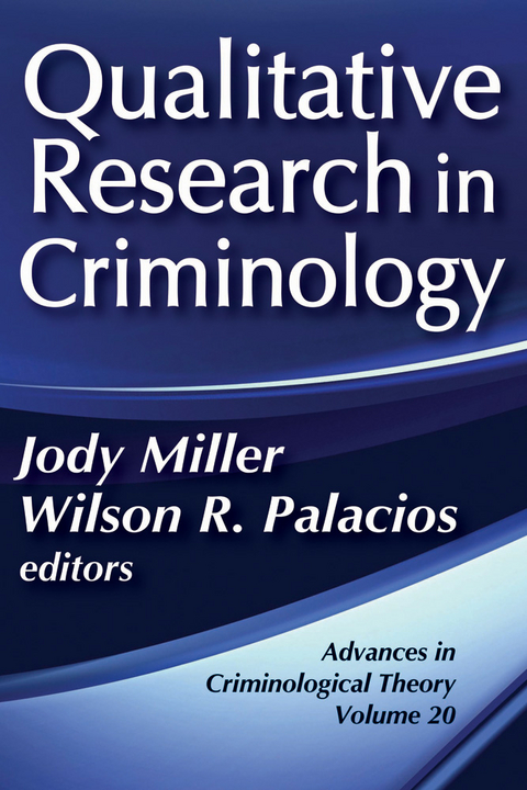 Qualitative Research in Criminology - 