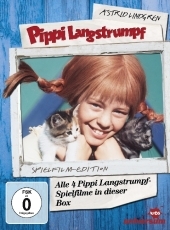 Pippi Langstrumpf, 4 DVDs (Spielfilm Edition)