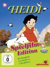 Heidi, Spielfilm Edition, 3 DVDs