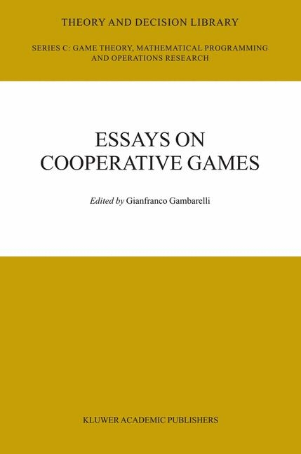 Essay in Cooperative Games - 