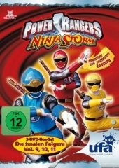 Power Rangers - Ninja Storm, Die finalen Folgen, 3 DVDs. Vol.9,10,11