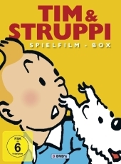 Tim & Struppi, Spielfilm-Box, 3 DVDs