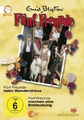 Fünf Freunde beim Wanderzirkus / Fünf Freunde machen eine Entdeckung, 1 DVD
