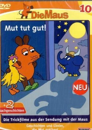 Die Maus - Mut tut gut!, 1 DVD