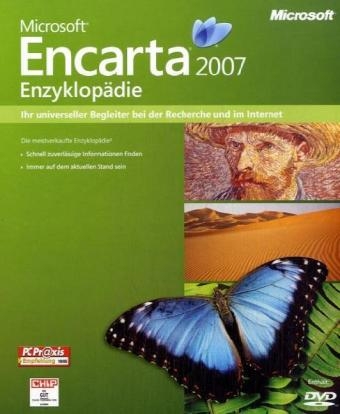 Microsoft Encarta 2007, Enzyklop&auml;die Premium, 1 DVD-ROM