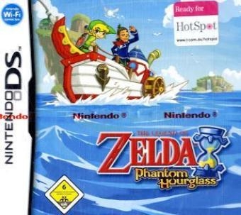 Legend of Zelda, Phantom Hourglass, Nintendo DS-Spiel