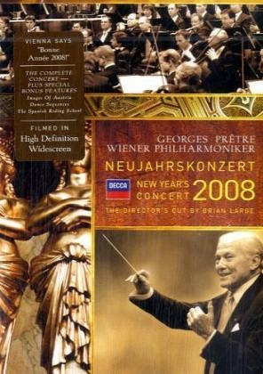 Neujahrskonzert 2008, 1 DVD. New Year's Concert 2008, 1 DVD