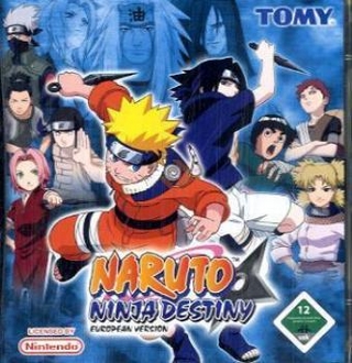 Naruto, Ninja Destiny, Eurpean Version, Nintendo DS-Spiel