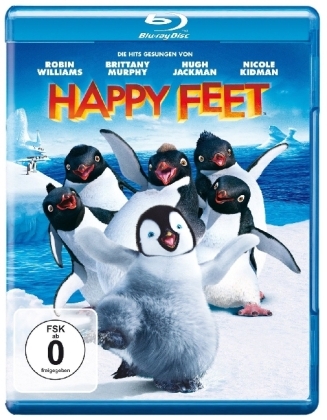 Happy Feet, 1 Blu-ray, dtsch., u. englische Version - 