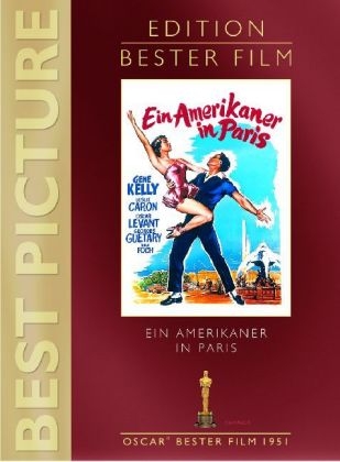 Ein Amerikaner in Paris, 2 DVDs, deutsche, spanische u. englische Version