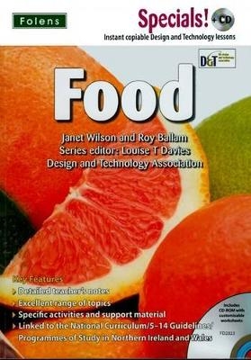 Secondary Specials! +CD: D&T - Food - Louise Davies, Janet Wilson, Roy Ballam