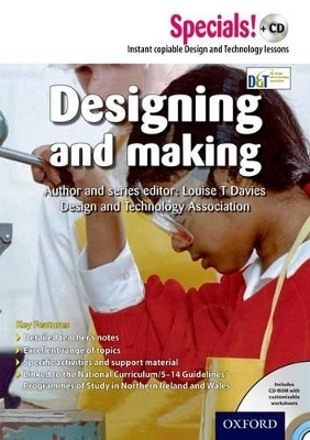 Secondary Specials! +CD: D&T - Designing and Making