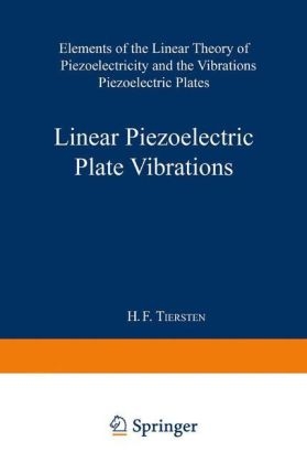 Linear Piezoelectric Plate Vibrations