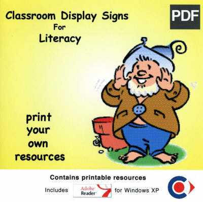 Classroom Display Signs Disc for Literacy
