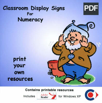 Classroom Display Signs Disc for Numeracy