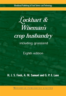 Lockhart and Wiseman’s Crop Husbandry Including Grassland - Steve Finch, Alison Samuel, Gerry P. Lane