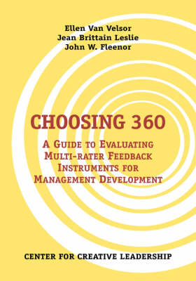 Choosing 360 - Ellen Van Velsor, Jean Brittain Leslie, John W Fleenor