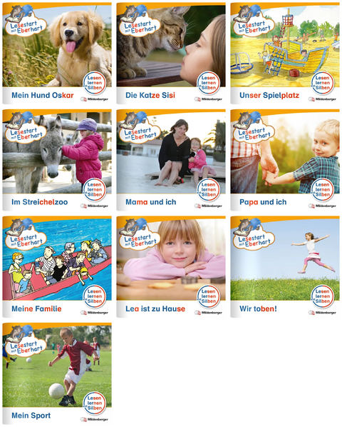 Paket &ndash; Lesestart mit Eberhart, Lesestufe 1: Komplettbezug Heft 1-10 - Stefanie Drecktrah