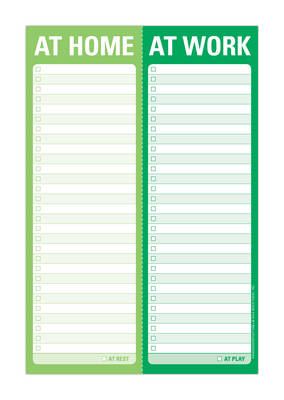 Knock Knock at Home / at Work Perforated Pad