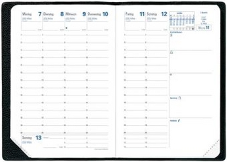 Kalender-Einlage Geschäft bus