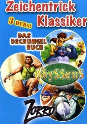 Die Abenteuer Box, 3 DVDs