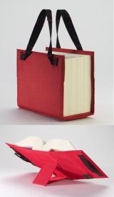 LexSkin rot, Buchhüllen-Tasche