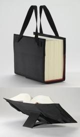 LexSkin schwarz, Buchhüllen-Tasche