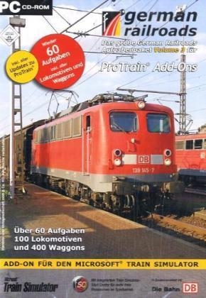 German Railroads, Das gro&szlig;e German Railroads Aufgabenpaket f&uuml;r ProTrain Add-Ons, CD-ROM. Vol.3