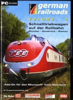 Schnelltriebwagen auf der Rollbahn, CD-ROM