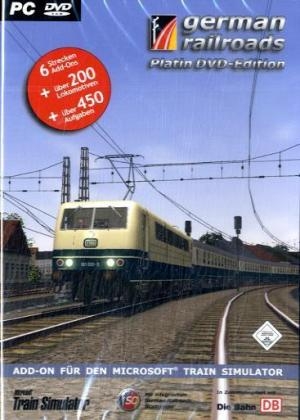 German Railroads, Platin Edition, DVD-ROM