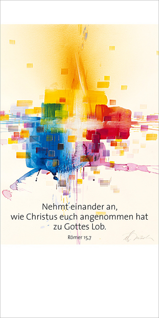 Jahreslosung 2015 - Faltkarte mit Betrachtung (5er-Set)*