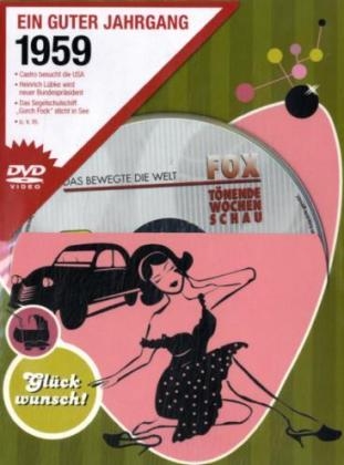 Retrocard 1959, 1 DVD