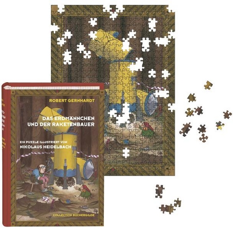 Das Erdm&auml;nnchen und der Raketenbauer (Puzzle) - 