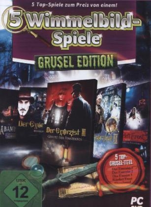 5 Wimmelbild-Spiele - Grusel-Edition, 1 DVD-ROM
