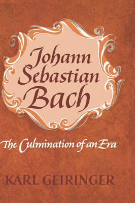 Johann Sebastian Bach -  Geiringer