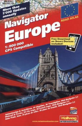 Navigator Europa Strassenatlas