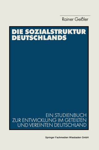 Die Sozialstruktur Deutschlands