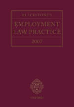 Blackstone's Employment Law Practice - John Bowers, Damian Brown, Anthony Korn, Gavin Mansfield, Julia Palca