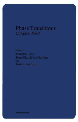 Phase Transitions Cargese 1980 - 