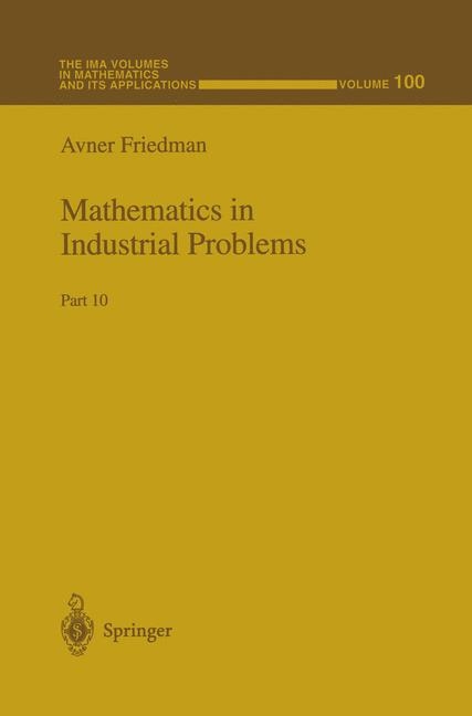 Mathematics in Industrial Problems - 