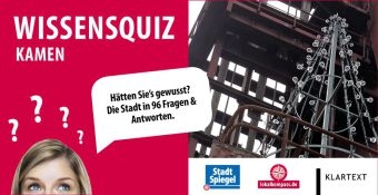 Wissensquiz Kamen - Gordon Strahl, Sonja Strahl