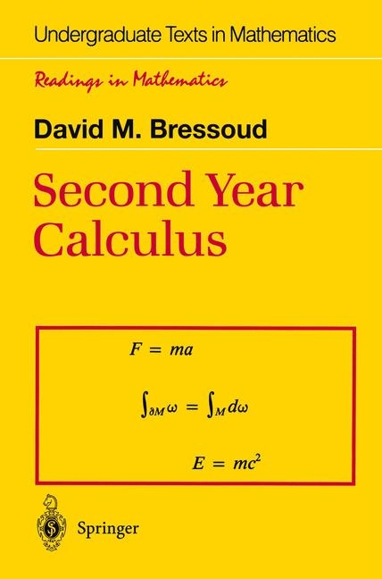 Second Year Calculus -  David M. Bressoud