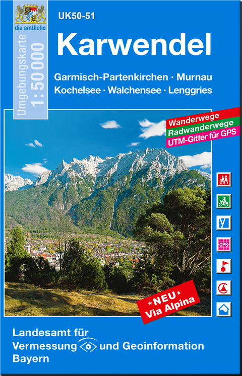 UK50-51 Karwendel - Breitband und Vermessung Landesamt f&uuml;r Digitalisierung  Bayern