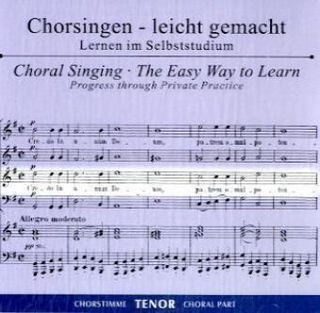 Messe Nr.2 G-Dur D 167, Chorstimme Tenor, 1 Audio-CD