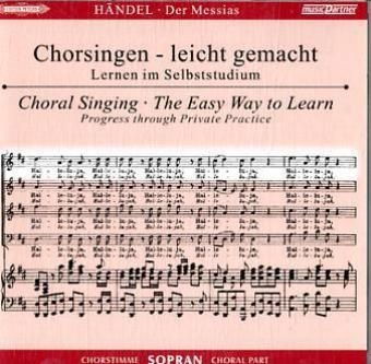 Der Messias HWV 56, Chorstimme Sopran, 2 Audio-CDs - Georg Friedrich H&auml;ndel