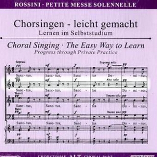 Petite Messe solennelle, Chorstimme Alt, 1 Audio-CD